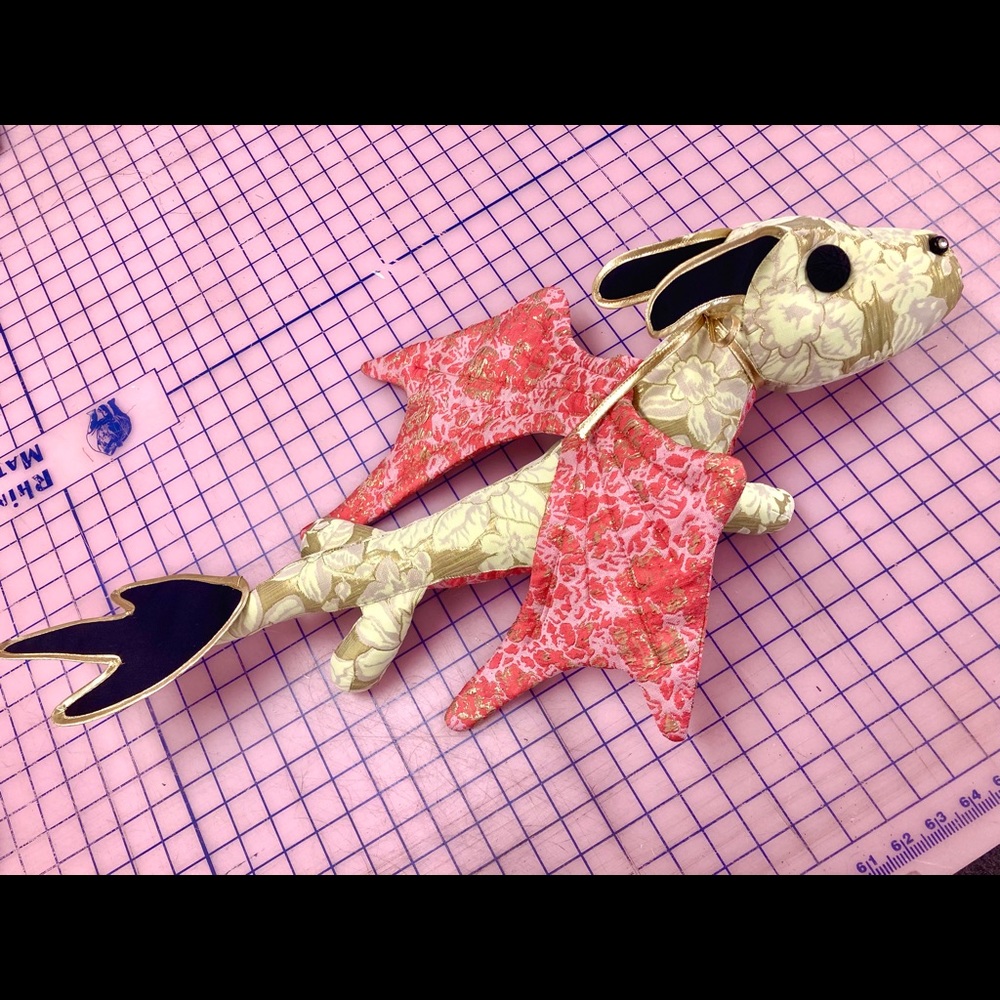 Stuffed dragon toy